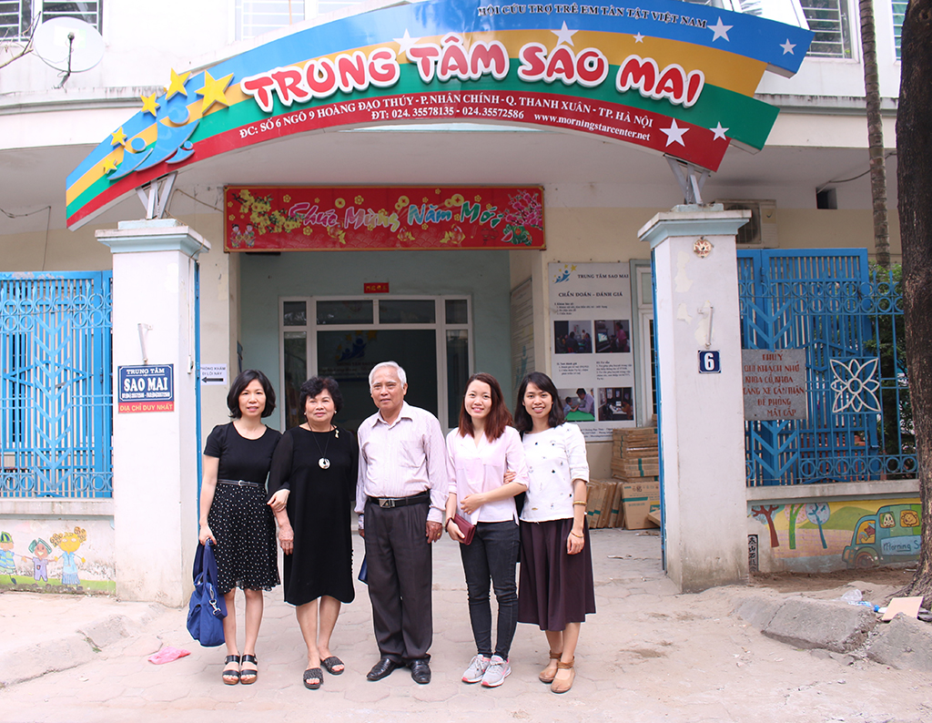 Trung tâm Sao Mai - Vì ngày mai của trẻ khuyết tật - Hiệp hội Vì giáo dục  cho mọi người Việt Nam